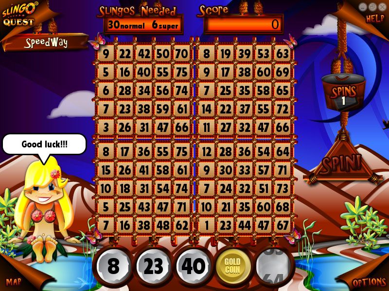 Slingo Quest screenshot 5 for Nintendo DS